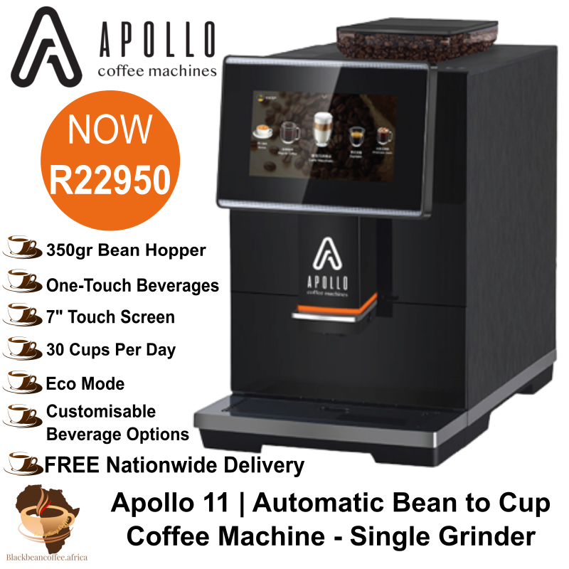 Apollo 11 | Automatic Bean to Cup Coffee Machine - Single Grinder - 2L Tank