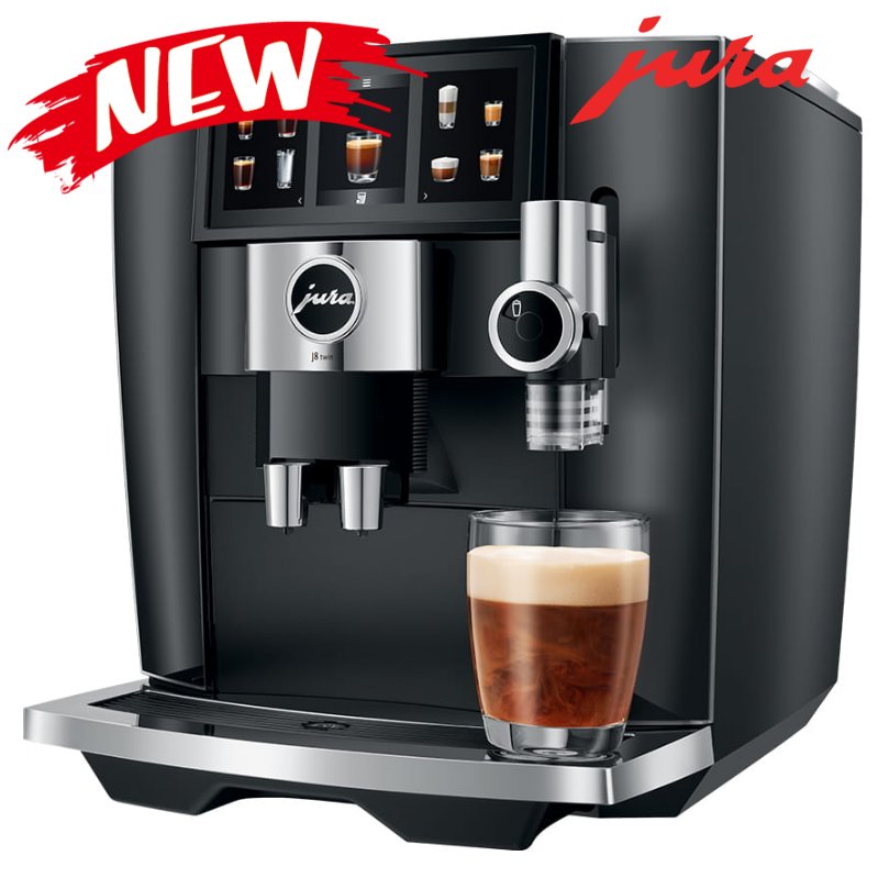 JURA | J8 Twin Fully Automatic Bean to Cup Coffee Machine Incl. Wi-Fi Connect