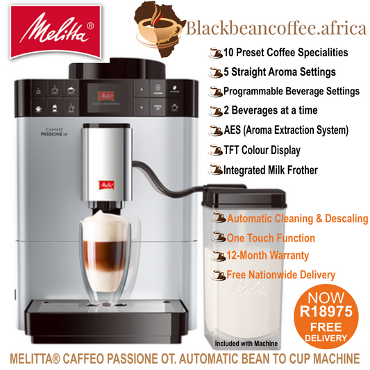 MELITTA® CAFFEO PASSIONE OT. Automatic Bean to Cup Machine