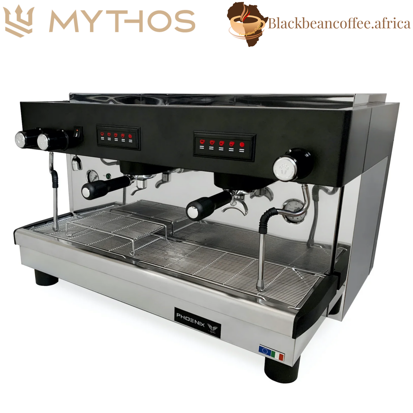 Mythos | PHOENIX A2 Auto Traditional Espresso Machine - Black