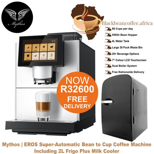 Mythos | EROS Super-Automatic Bean to Cup Coffee Machine + 2L Cooler