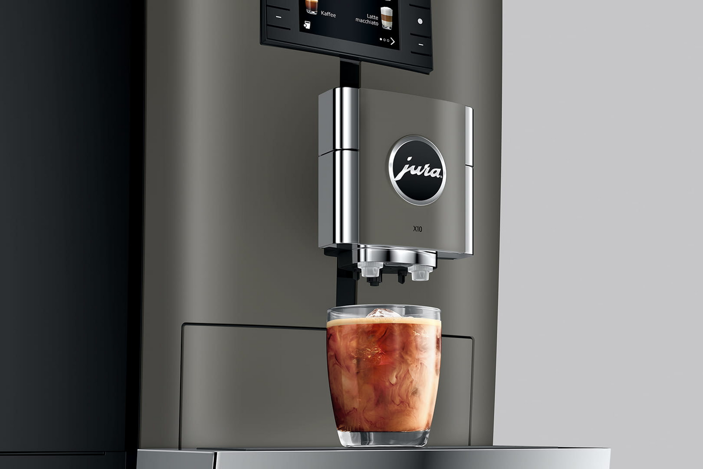 JURA X10 Fully Automatic Coffee Machine - hot and cold speciality coffees