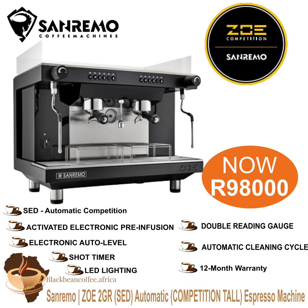 Sanremo | ZOE 2GR TALL Comp. (SED) Automatic | Blackbeancoffee.africa