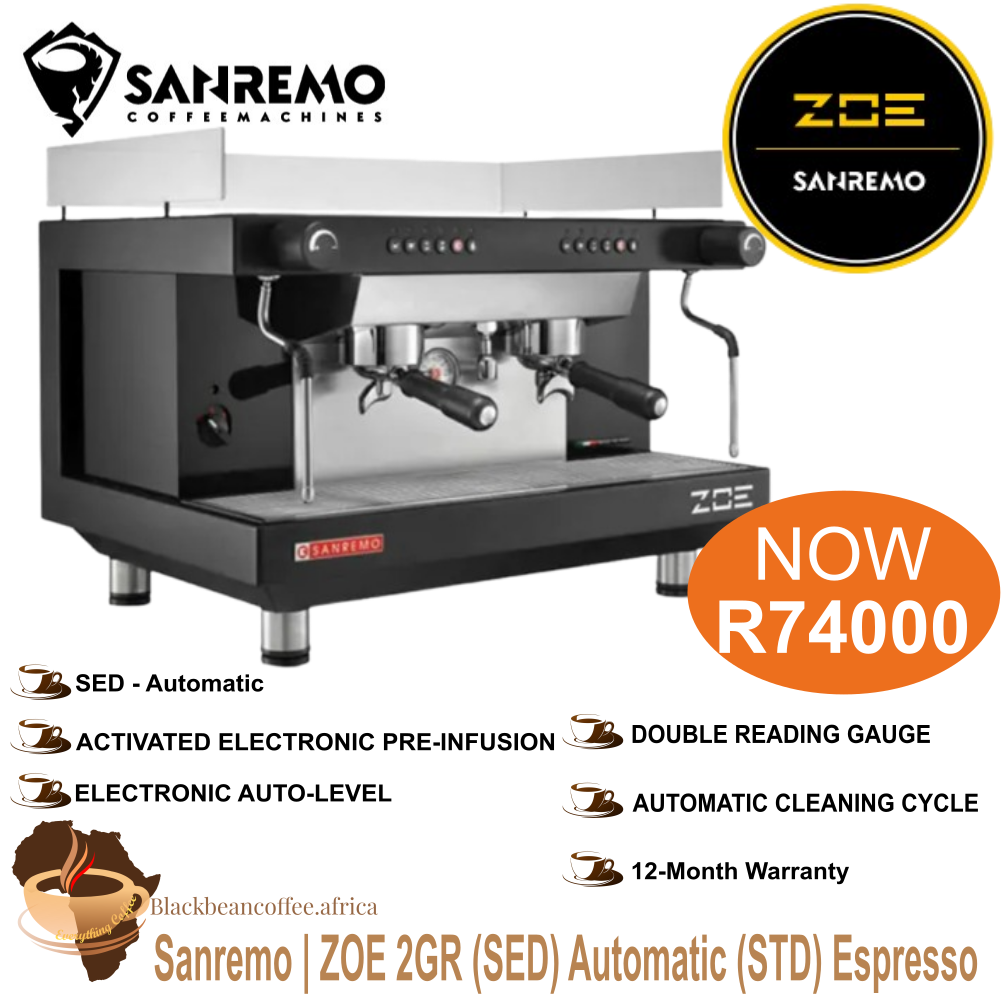 Sanremo | ZOE 2GR (SED) Automatic (STD) | Blackbeancoffee.africa
