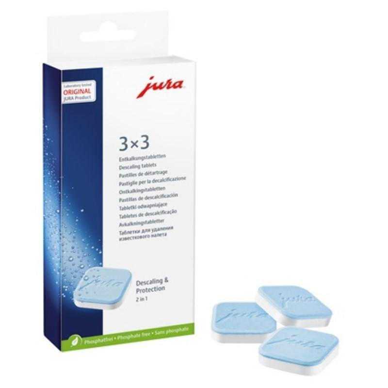 JURA | Coffee Machine Descaling tablets (3 x 3)