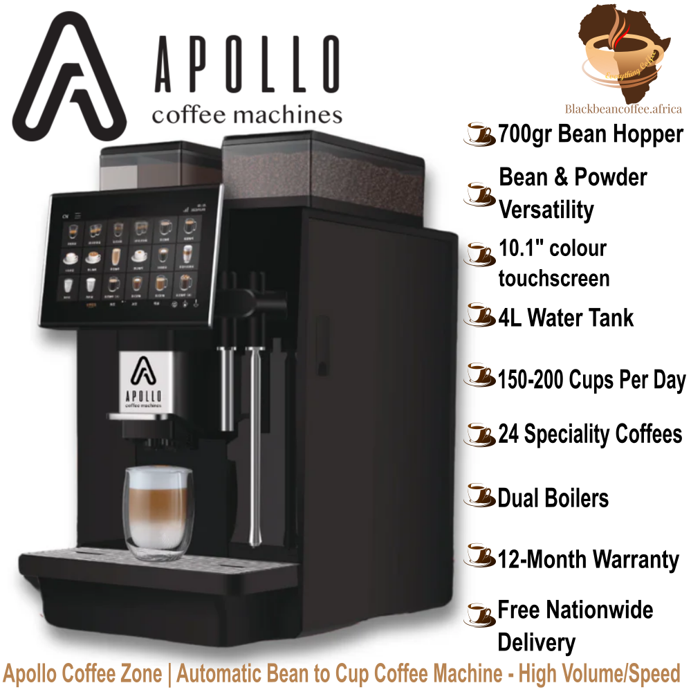 Apollo | COFFEE ZONE Automatic Bean to Cup Coffee Machine
