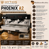 Mythos | PHOENIX A2 Auto Traditional Espresso Machine - Black