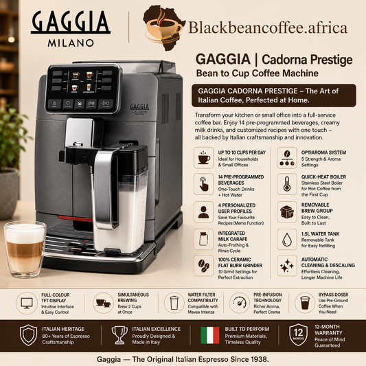 GAGGIA | Cadorna Prestige Bean to Cup Coffee Machine