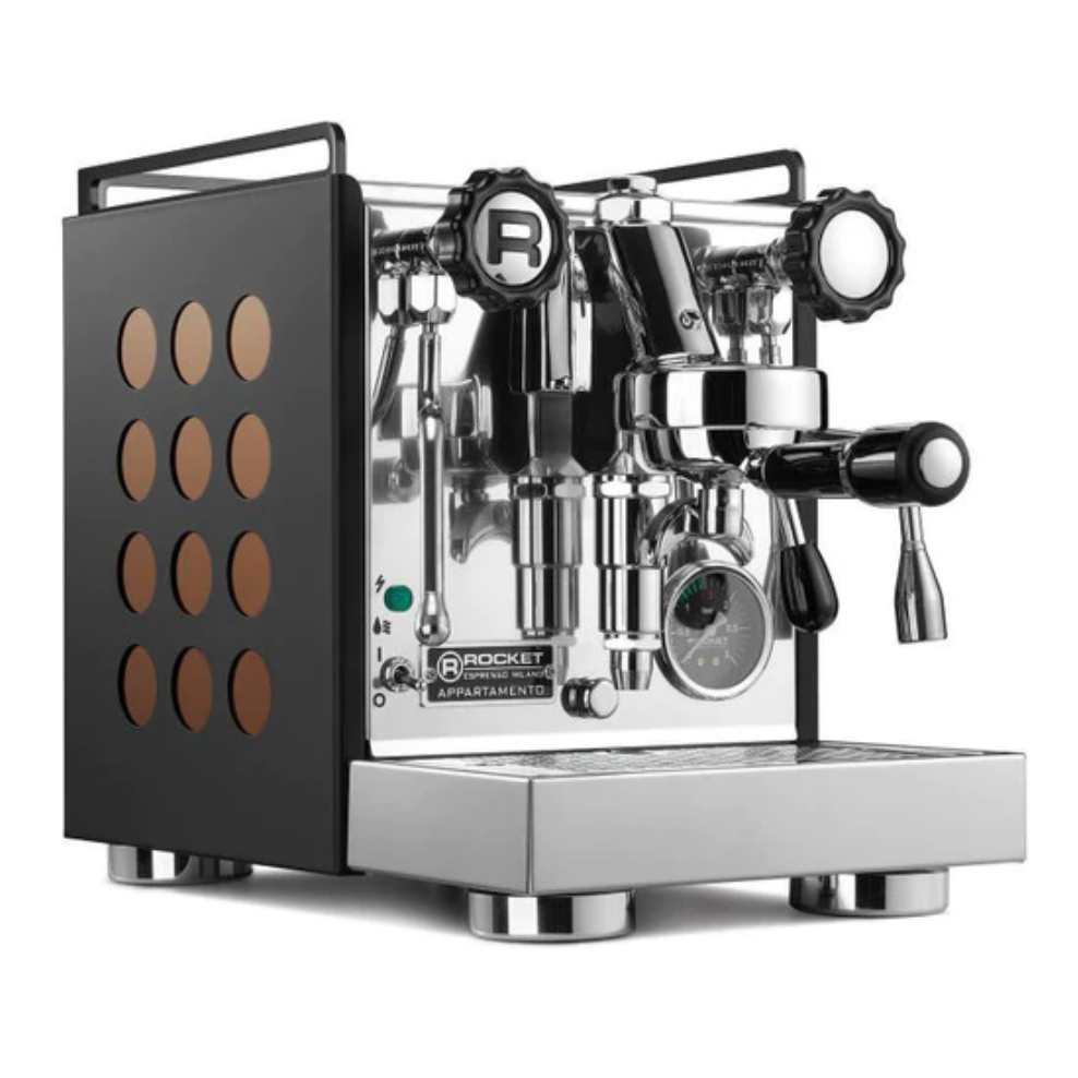 ROCKET | Appartamento Manual Lever Espresso Machine (Blk/Copper)