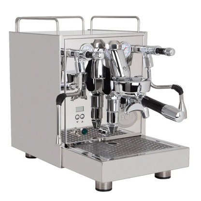 ECM Mechanika MAX heat exchanger espresso machine with rotary pump and display