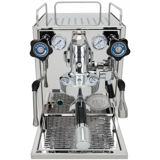 ECM Mechanika Slim PID heat exchanger espresso machine with PID display