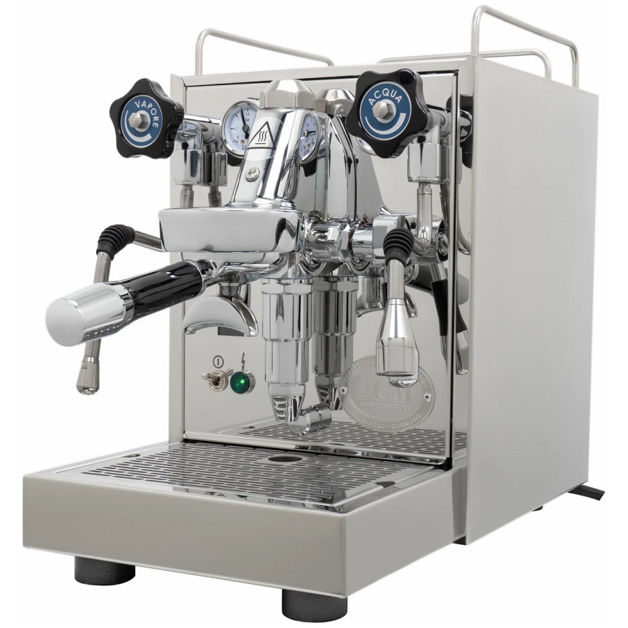 ECM Mechanika Slim PID heat exchanger espresso machine with PID display