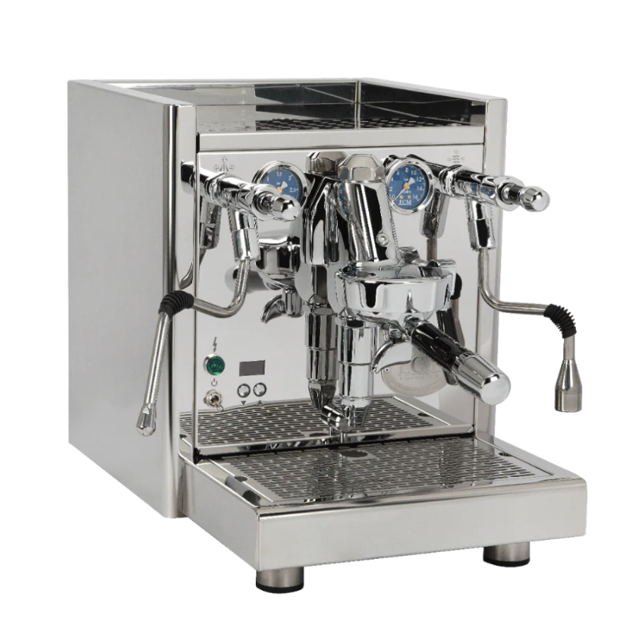 ECM Technika VI Profi PID espresso machine with rotary pump, PID display and E61 group