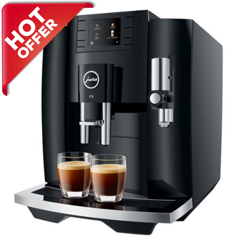 JURA | E8 Fully Automatic Bean to Cup Coffee Machine