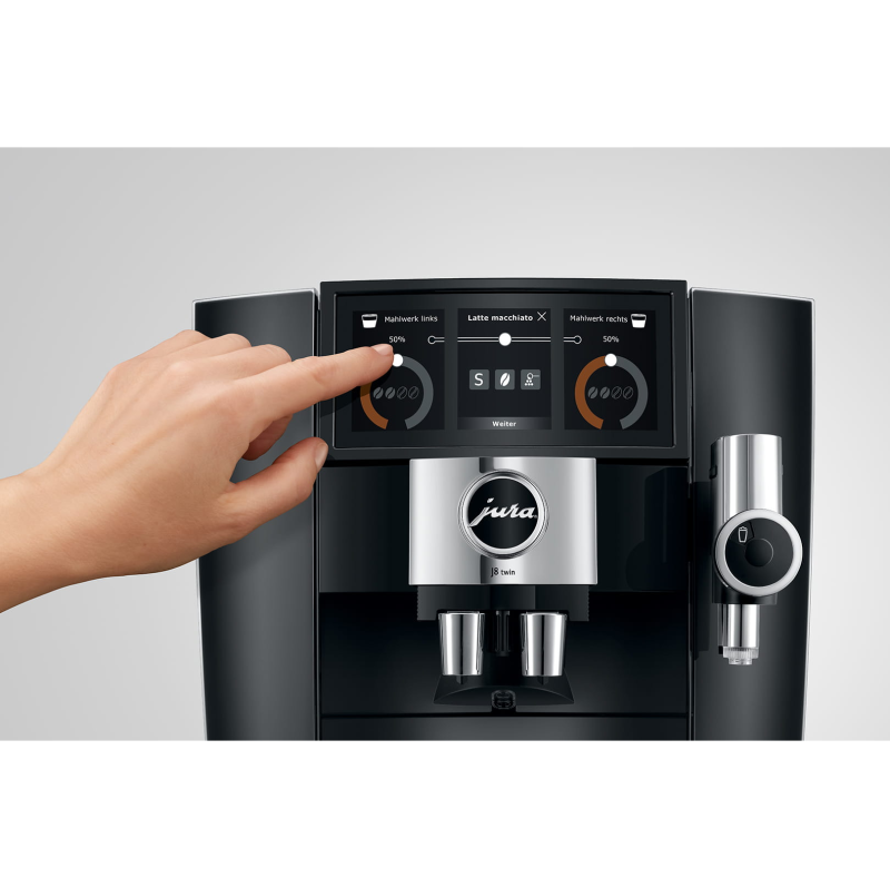 JURA | J8 Twin Fully Automatic Bean to Cup Coffee Machine Incl. Wi-Fi Connect