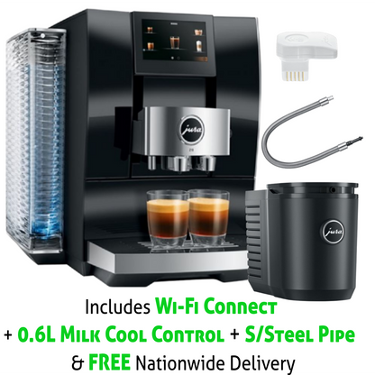 JURA | Z10 Fully Automatic Bean to Cup Coffee Machine Incl. Wi-Fi & 0.6L Cool Control