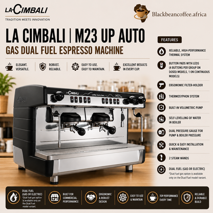 La Cimbali | M23 UP Auto Gas Dual Fuel Espresso Machine