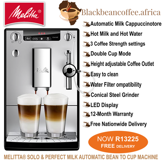 MELITTA® SOLO & PERFECT MILK Automatic Bean to Cup Machine