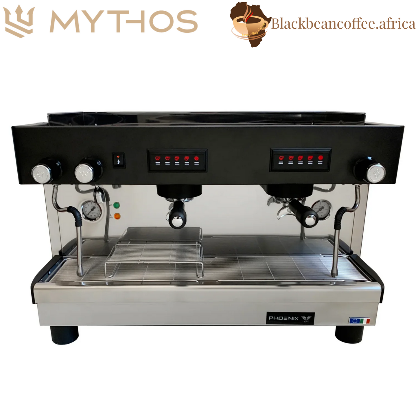 Mythos | PHOENIX A2 Auto Traditional Espresso Machine - Black