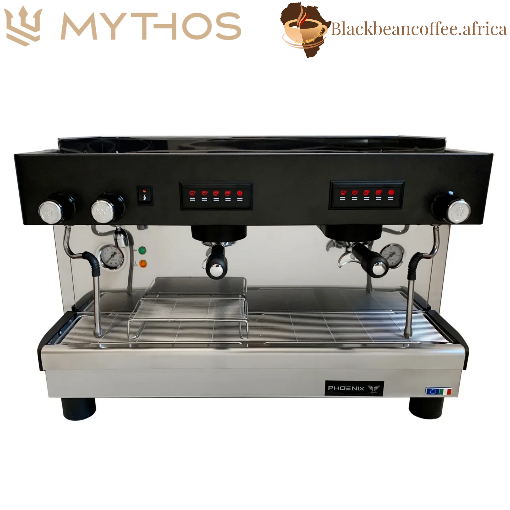 Mythos | PHOENIX A2 Auto Traditional Espresso Machine - Black