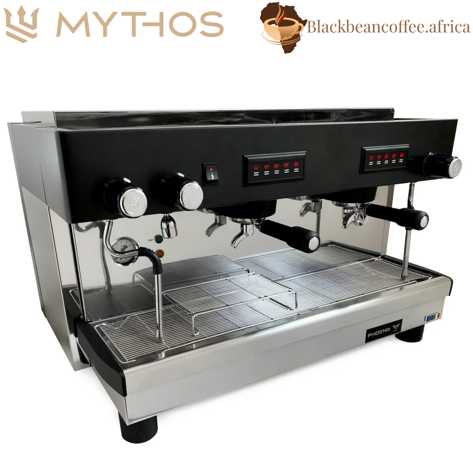 Mythos | PHOENIX A2 Auto Traditional Espresso Machine - Black