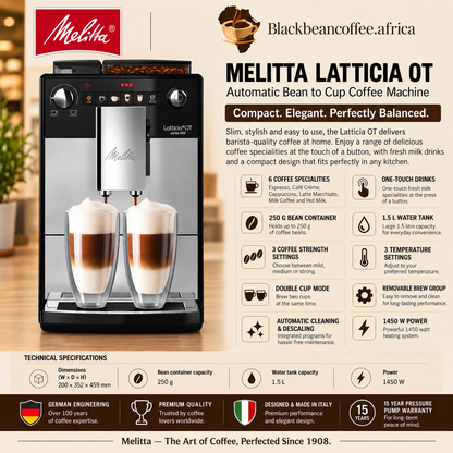 Melitta Latticia OT Bean-to-Cup Coffee Machine