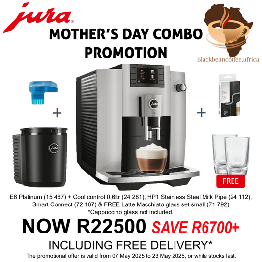 JURA | E6 Machine + 0.6L Cool Control Mothers Day Promotional Offer