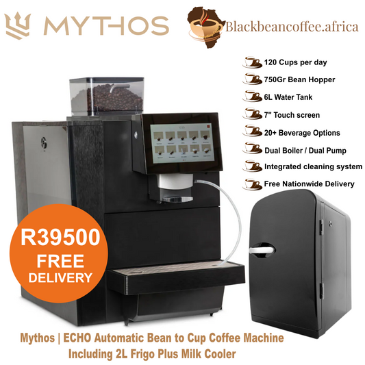 Mythos | ECHO Automatic Bean to Cup Coffee Machine + 2L Cooler