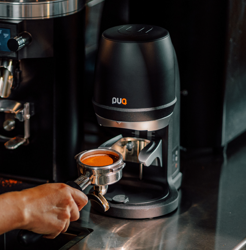 Puqpress Q - Automatic Tamper - Matt Black