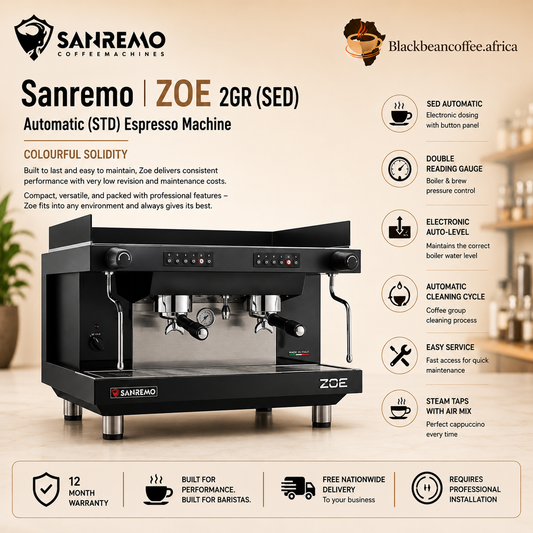 Sanremo | ZOE 2GR (SED) Automatic (STD) Espresso Machine 
