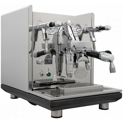 ECM Synchronika II dual boiler espresso machine with rotary pump and OLED display