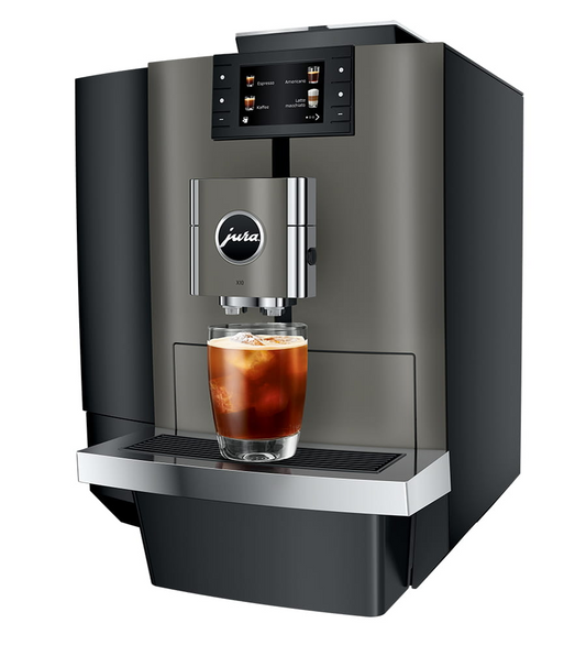 JURA X10 Fully Automatic Coffee Machine - hot and cold speciality coffees