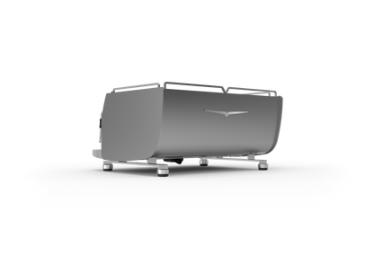 Victoria Arduino Black Eagle Maverick 2 Group Gravimetric – Stainless Steel, rear three-quarter view