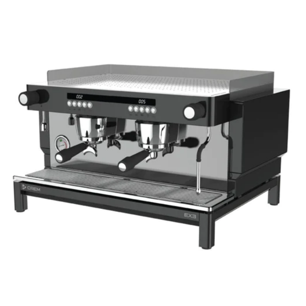 CREM | EX3 2GR CTL 2S (Raised GR Heads) Espresso Machine - Black