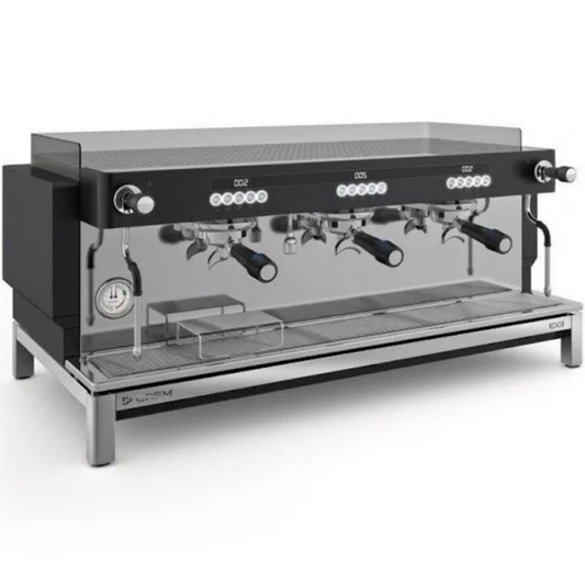 CREM | EX3 3GR CTL 2S (Raised GR Heads) Espresso Machine (Black)