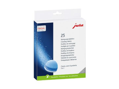 JURA | 3-phase-cleaning tablets (25 Tablets)