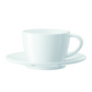 JURA | Cappuccino White Cups - Set of 2 with Saucer