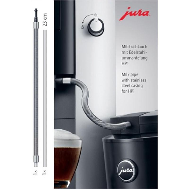 JURA | Milk pipe with stainless steel casing (HP1/2/3)